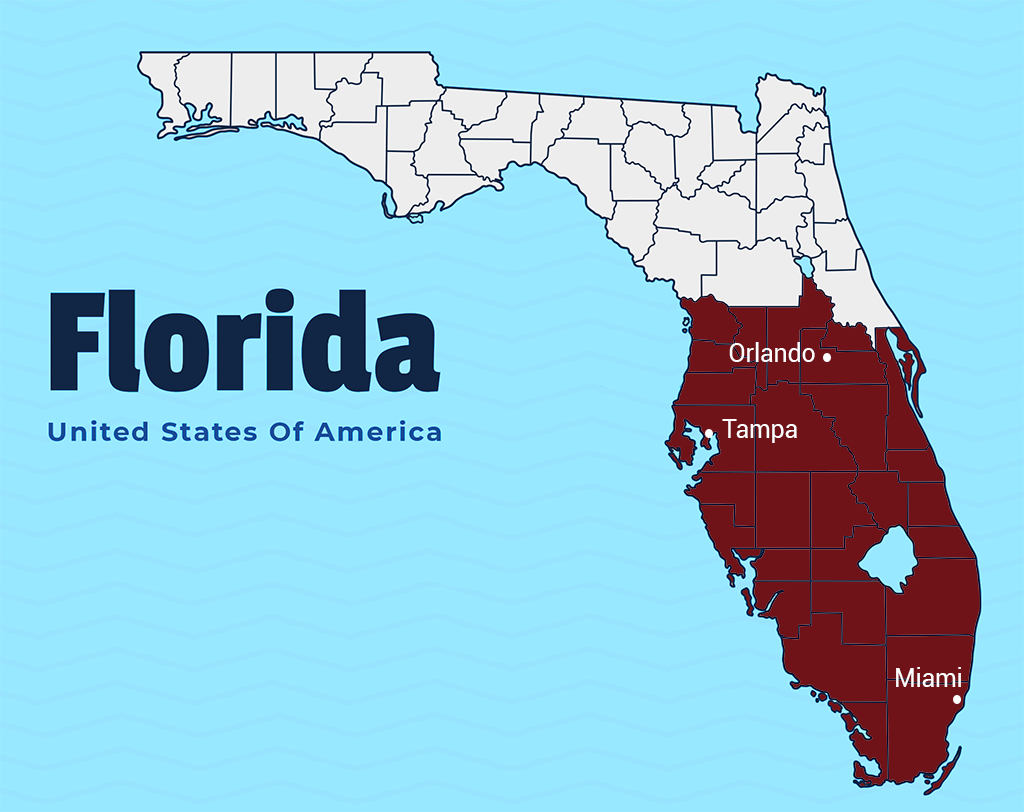 Florida, Areas where we work. FEM